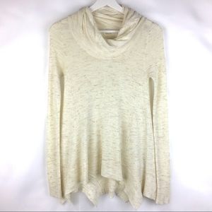 Anthropologie Sleeping On Snow Oatmeal Sweater Sm
